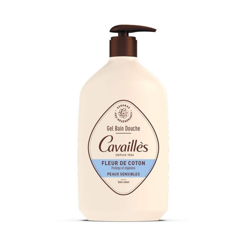 ROGE CAVAILLES FLEUR DE COTON gel bain douche 1L prix Maroc