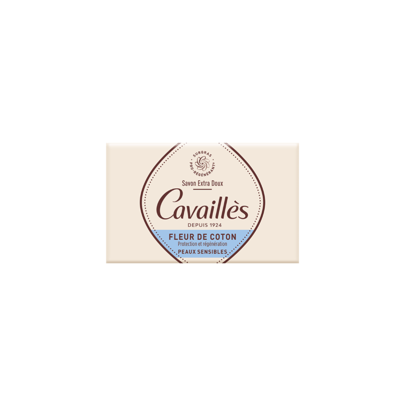 Roge Cavailles Fleur de Coton Savon Surgras Extra Doux 250g