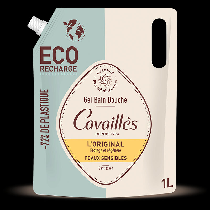 ROGE CAVAILLES L'ORIGINAL Eco-Recharge gel bain douche 1L prix Maroc