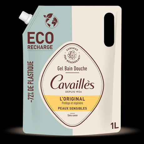 ROGE CAVAILLES L'ORIGINAL Eco-Recharge gel bain douche 1L prix Maroc