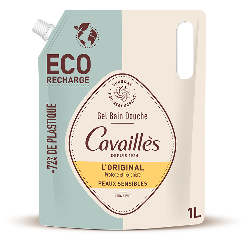 Roge Cavailles l'Original Eco-Recharge Gel Bain Douche 1l
