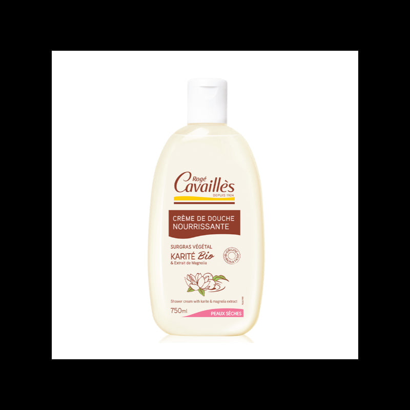 ROGE CAVAILLES NOURRISSANTE crème douche Karité & Magnolia 750 ml