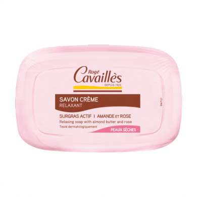ROGE CAVAILLES SAVON CREME BEURRE DAMANDE ET ROSE 115G Parapharmacie prix Maroc