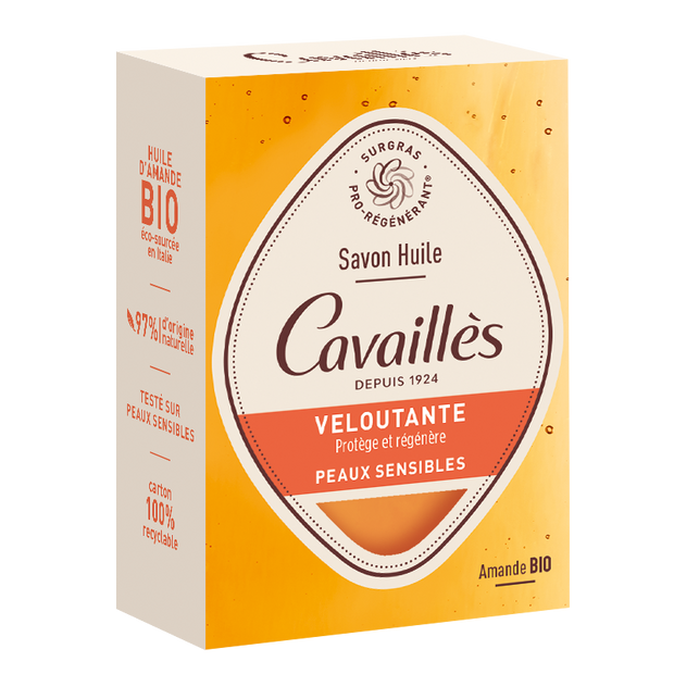 Roge Cavailles Savon Huile Veloutante Peaux Sensibles 100g