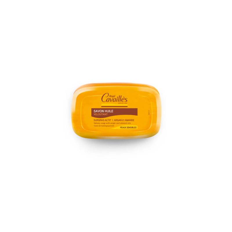 Roge Cavailles Veloutant Savon Huile Argan & Amande 115g