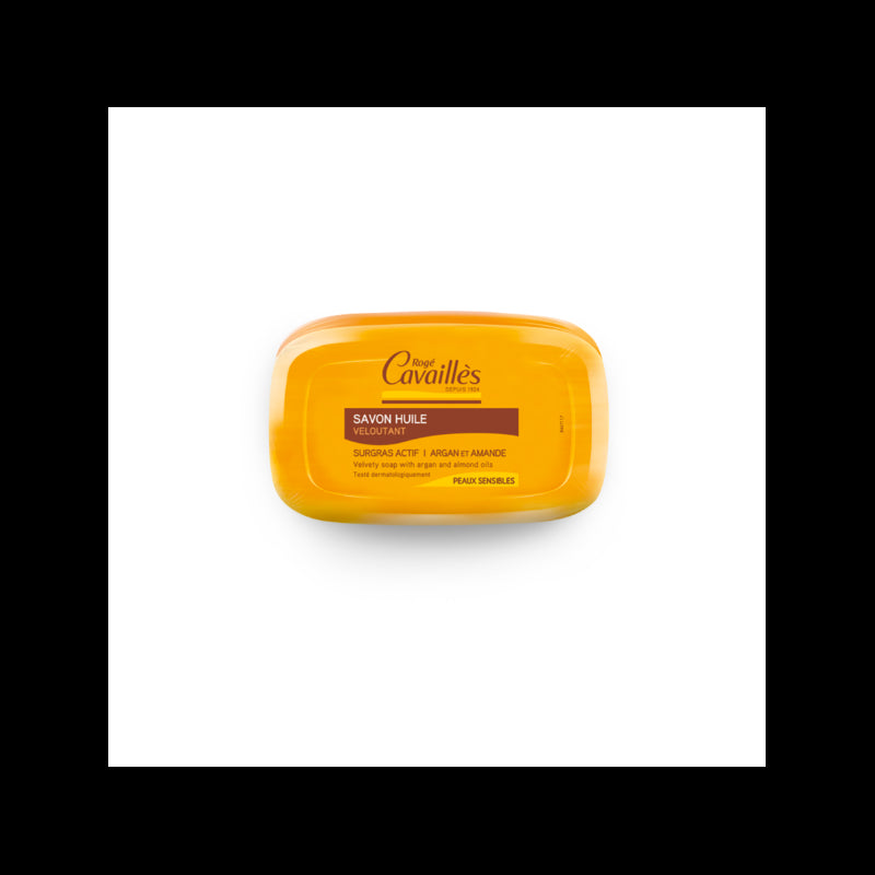 Roge Cavailles Veloutant Savon Huile Argan & Amande 115g