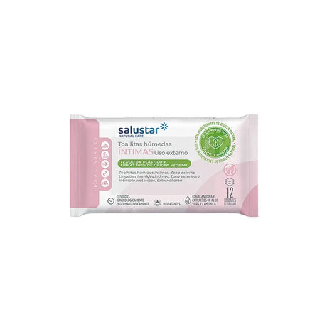 SALUSTAR Lingettes Humides Hygiène Intime | 12 unités prix Maroc