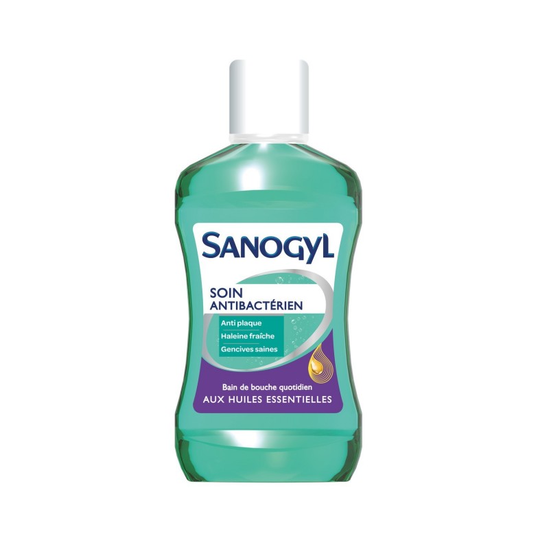 Sanogyl Bain de Bouche Antibactérien 500 ml