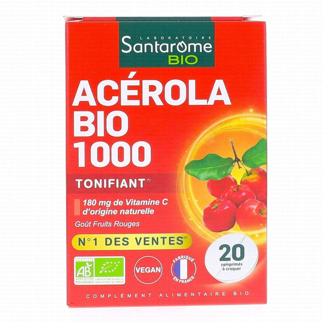 SANTAROME BIO ACEROLA 1000 B20 COMP prix Maroc