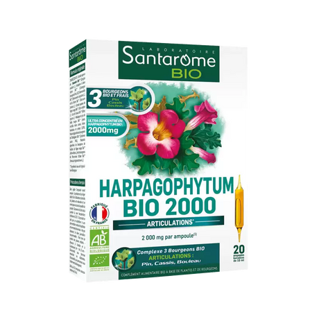SANTAROME Harpagophytum BIO | 20 ampoules prix Maroc