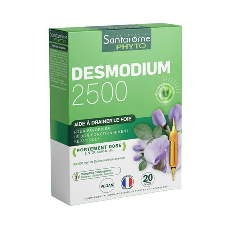 SANTAROME PHYTO DESMODIUM 2500 B20 AMPOULES prix Maroc