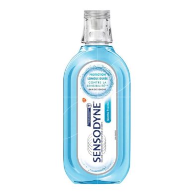 SENSODYNE BAIN DE BOUCHE PROTECTION LONGUE DUREE MENTHE FRAICHE 500ML prix Maroc