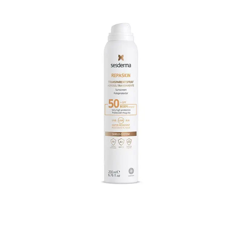 SESDERMA REPASKIN Aérosol Transparent spf 50 (200ml)
