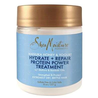 SHEA MOISTURE Manuka Honey & Yogurt, Hydrate + Repair Protein Power Treatment 227 g prix Maroc