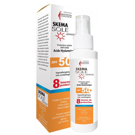 SKEMA SOLE ADVANCED écran anti âge Invisible spf 50+ (100 ml) prix Maroc