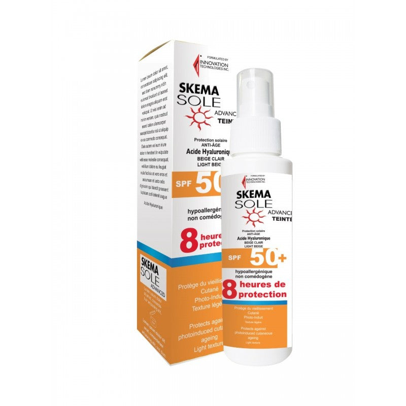 SKEMA SOLE ADVANCED écran anti âge Teintée spf 50+ (100 ml) prix Maroc