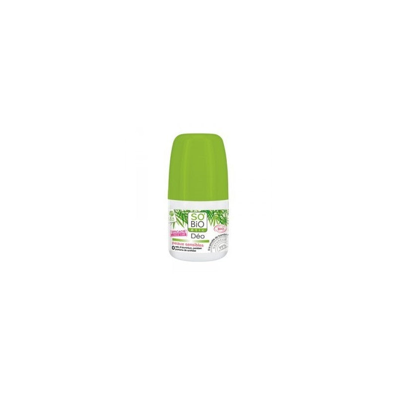 SO'BIO ETIC DEODORANT A LA POUDRE DE BAMBOU PEAUX SENSIBLE 50ML