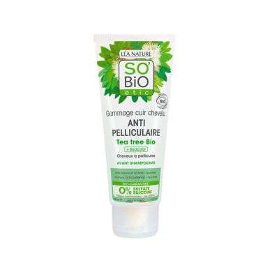SO BIO GOMMAGE CUIR CHEVELU ANTI PELLICULAIRE TEA TREE 200 ML Parapharmacie prix Maroc