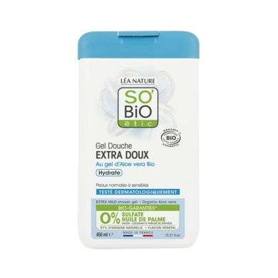 SO BIO ETIC GEL DOUCHE EXTRA DOUX A L'ALOE VERA BIO 450 ML prix Maroc