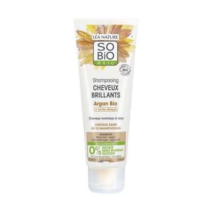 SO BIO SHAMPOING CHEVEUX BRILLANTS ARGAN BIO 250 ML Parapharmacie prix Maroc