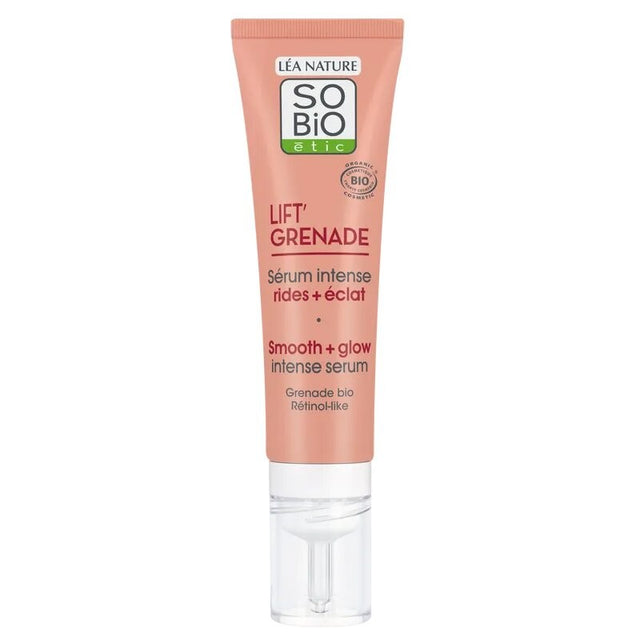 SO'BIO ETIC Lift'Grenade Sérum Intense Rides + Éclat | 30 ml prix Maroc
