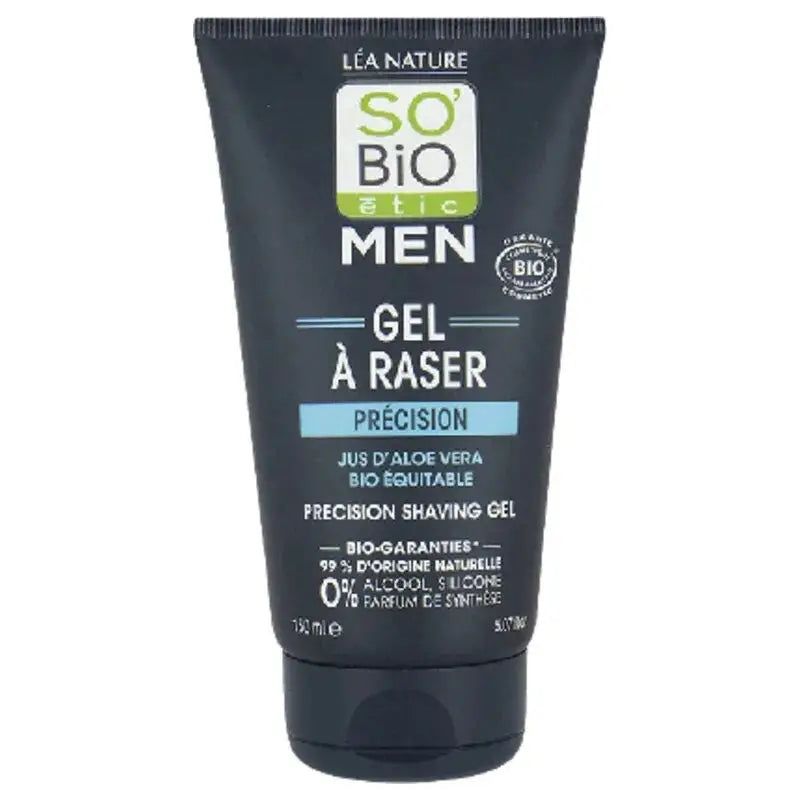 SO'BIO ETIC MEN gel à raser précision | 150ml prix Maroc