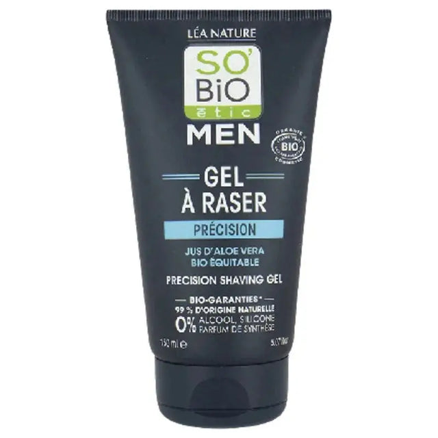 SO'BIO ETIC MEN gel à raser précision | 150ml prix Maroc