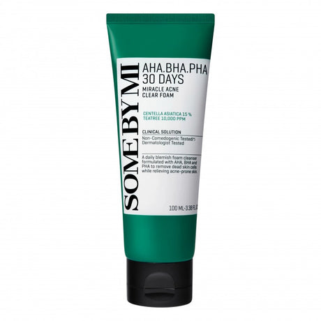 SOME BY MI AHA-BHA-PHA 30 DAY MIRACLE ACNE CLEAR FOAM | 100 ML prix Maroc