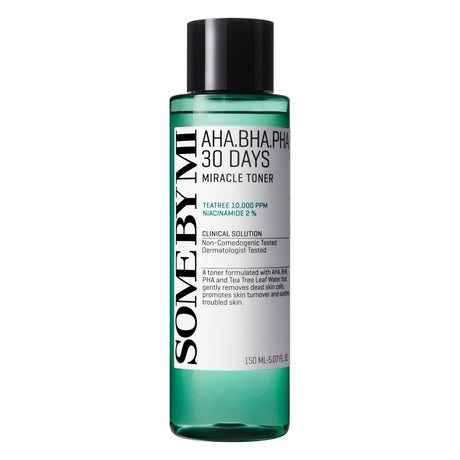 SOME BY MI AHA-BHA-PHA 30 DAY MIRACLE ACNE TONER | 150 ML prix Maroc