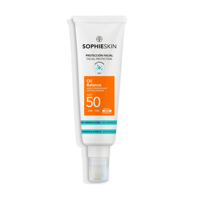 SOPHIESKIN ECRAN SOLAIRE OIL BALANCE ANTI IMPERFECTION SPF50 50ML prix Maroc