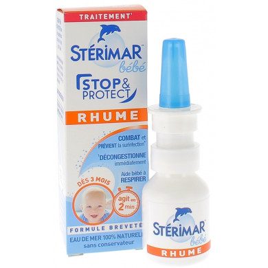 STERIMAR Bb Stop & protect rhume - spray de 15 ml Parapharmacie prix Maroc