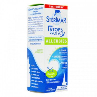 Sterimar Stop & Protect nez spray nasal allergies 20ml Parapharmacie prix Maroc