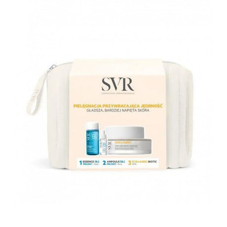 SVR COFFRET COLLAGEN BIOTIC CREME REBONDISSANTE REGENERANTE 50ML + AMPOULES HYDRA B3 10ML + ESSENCE HYDRA B3 30ML OFFERT prix Maroc