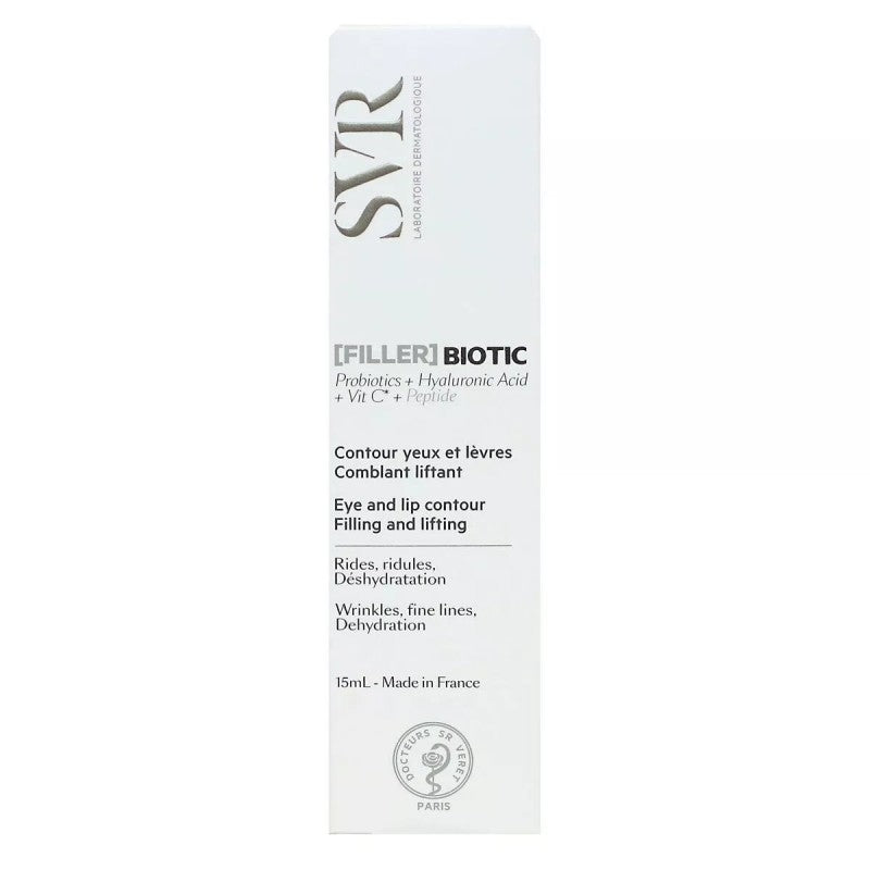 SVR FILLER BIOTIC contour des yeux et lèvres | 15ml - prix Maroc