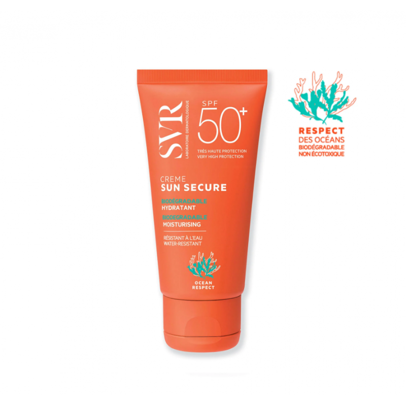 SVR Sun Secure Crème Biodégradable Hydratante SPF50+ 50 ml