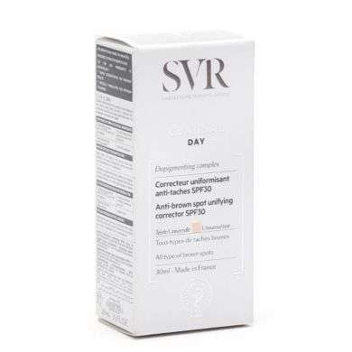 SVR CLAIRIAL DAY CORRECTEUR UNIFORMISANT ANTI TACHES SPF30 30 ML Parapharmacie prix Maroc