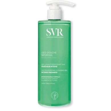 SVR SPIRIAL DEO DOUCHE GEL LAVANT DEODORANT FRAICHEUR INTENSE 400 ML prix Maroc