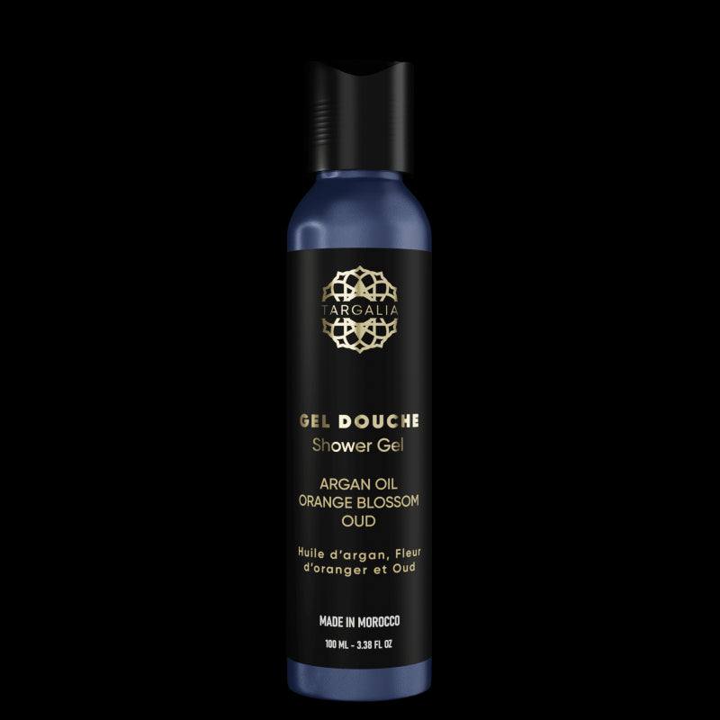 TARGALIA Gel Douche Argan, Fleur d’oranger & Oud | 100 ml