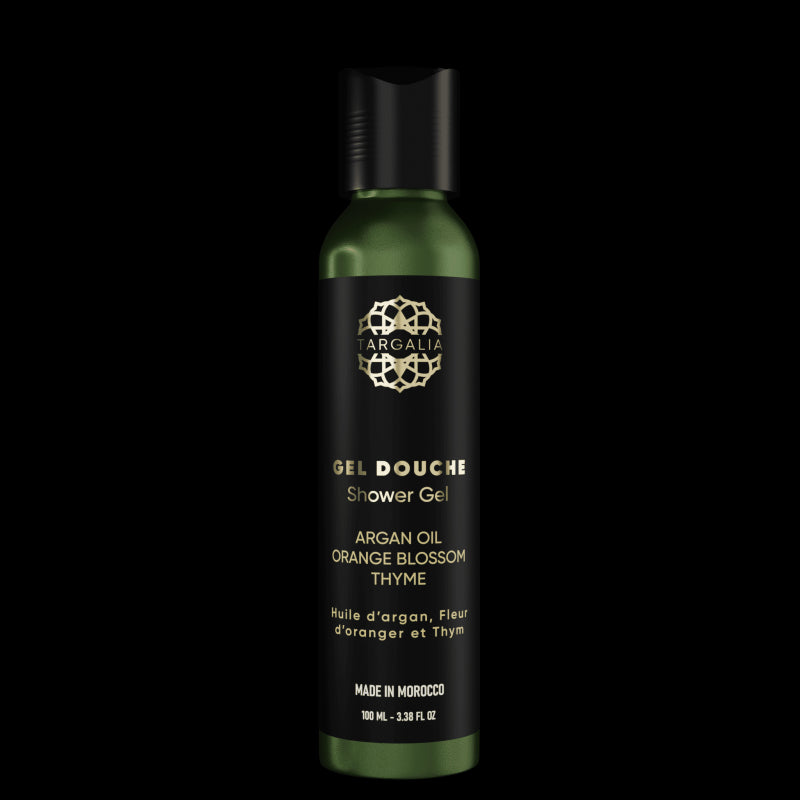 TARGALIA Gel Douche Argan, Fleur d’oranger, & Thym | 100 ml