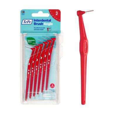 TEPE PACK DE 6 BROSSETTE INTERDENTAIRE ANGLE TAILLE 2 prix Maroc