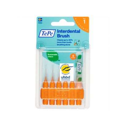 TEPE PACK DE 6 BROSSETTE INTERDENTAIRE TAILLE 1 prix Maroc