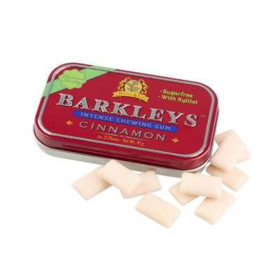 TUTTLE AND CO BARKLEYS CHEWING GUM INTENSE CANNELLE 22 PIECES prix Maroc