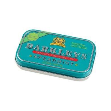 TUTTLE AND CO BARKLEYS CHEWING GUM INTENSE MENTHE VERTE 22 PIECES prix Maroc