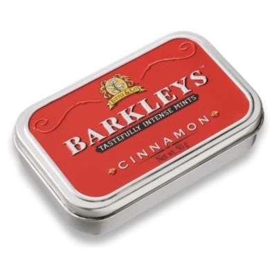 TUTTLE AND CO BARKLEYS MENTHE INTENSE ET SAVOUREUSE CANNELLE 50G prix Maroc