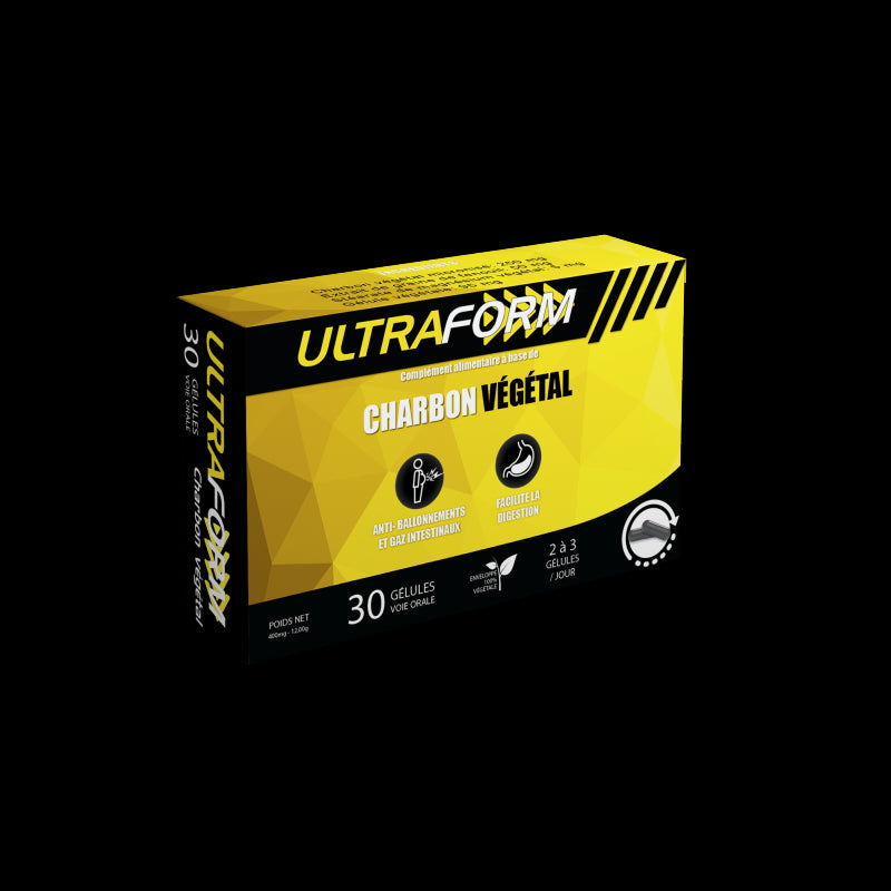 ULTRAFORM charbon végétal | 30 gélules
