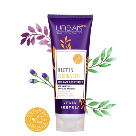 URBAN CARE APRÈS-SHAMPOOING FORTIFIANT BIOTINE & KÉRATINE 250ml prix Maroc