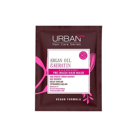 URBAN CARE MASQUE NOURRISSANT AVANT LAVAGE ARGAN & KÉRATINE 50ML prix Maroc