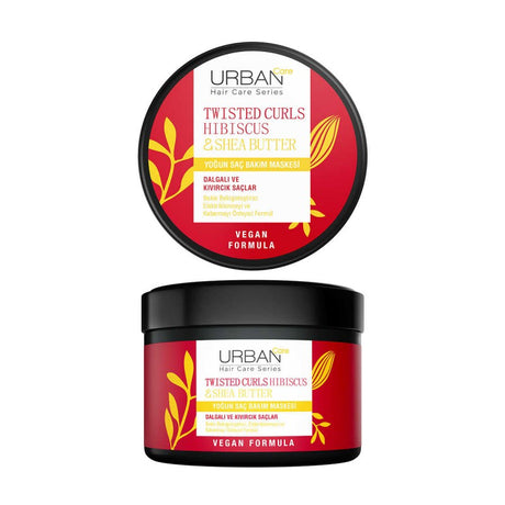 URBAN CARE TWISTED CURLS HIBISCUS SHEA BUTTER MASK 230ML prix Maroc