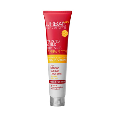 URBAN CARE TWISTED CURLS HIBISCUS & SHEA BUTTER OIL-IN-CREAM 175ML prix Maroc