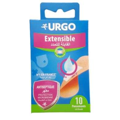 URGO EXTENSIBLES 10 PANSEMENTS prix Maroc